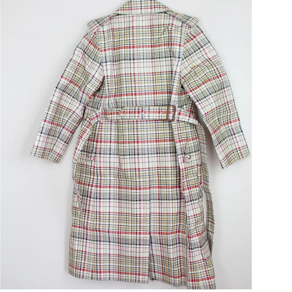 NWT Burberry Check Runway Rain Trench Coat – Iconic Heritage Style - Picture 4 of 16